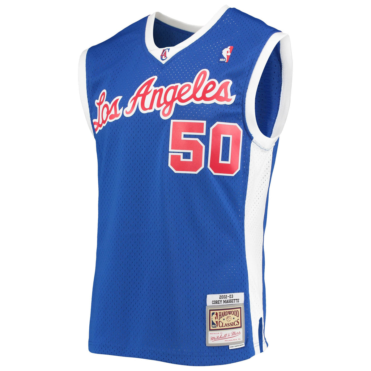 Men's LA Clippers Corey Maggette Mitchell & Ness Royal 2002/03 Hardwood Classics Swingman Jersey