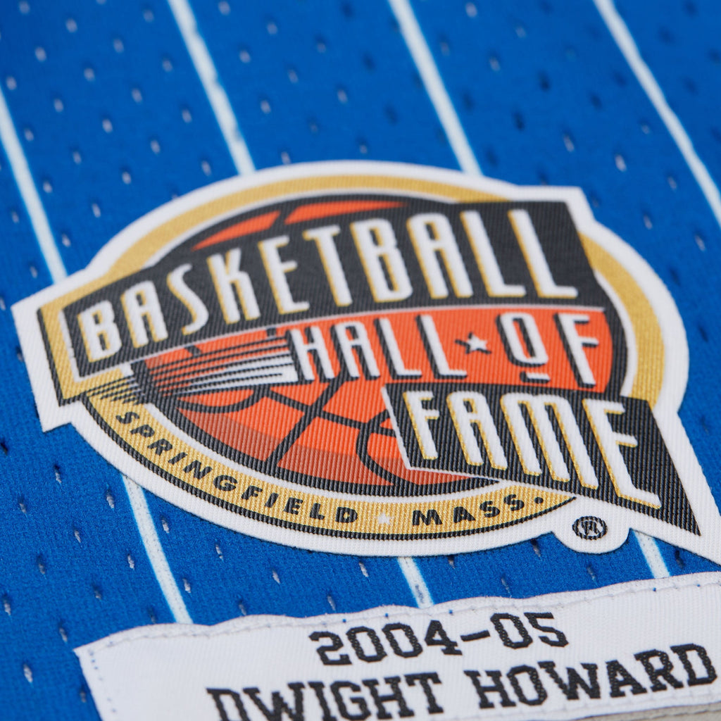 Men's Orlando Magic Dwight Howard Blue 2004/05 Hardwood Classics Hall of Fame Swingman Jersey