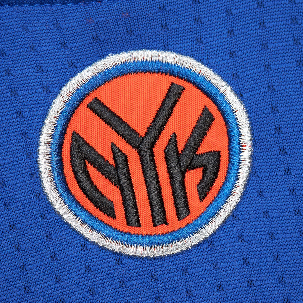 Men's New York Knicks Carmelo Anthony Mitchell & Ness Blue 2010/11 Hardwood Classics Authentic Jersey