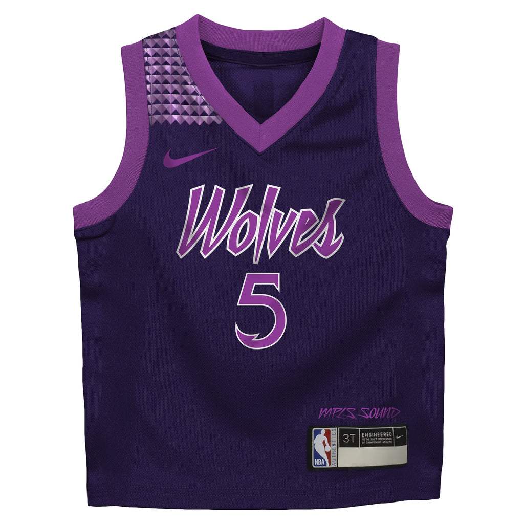 Infant Minnesota Timberwolves Anthony Edwards Nike Purple 2025/26 City Edition Swingman Jersey