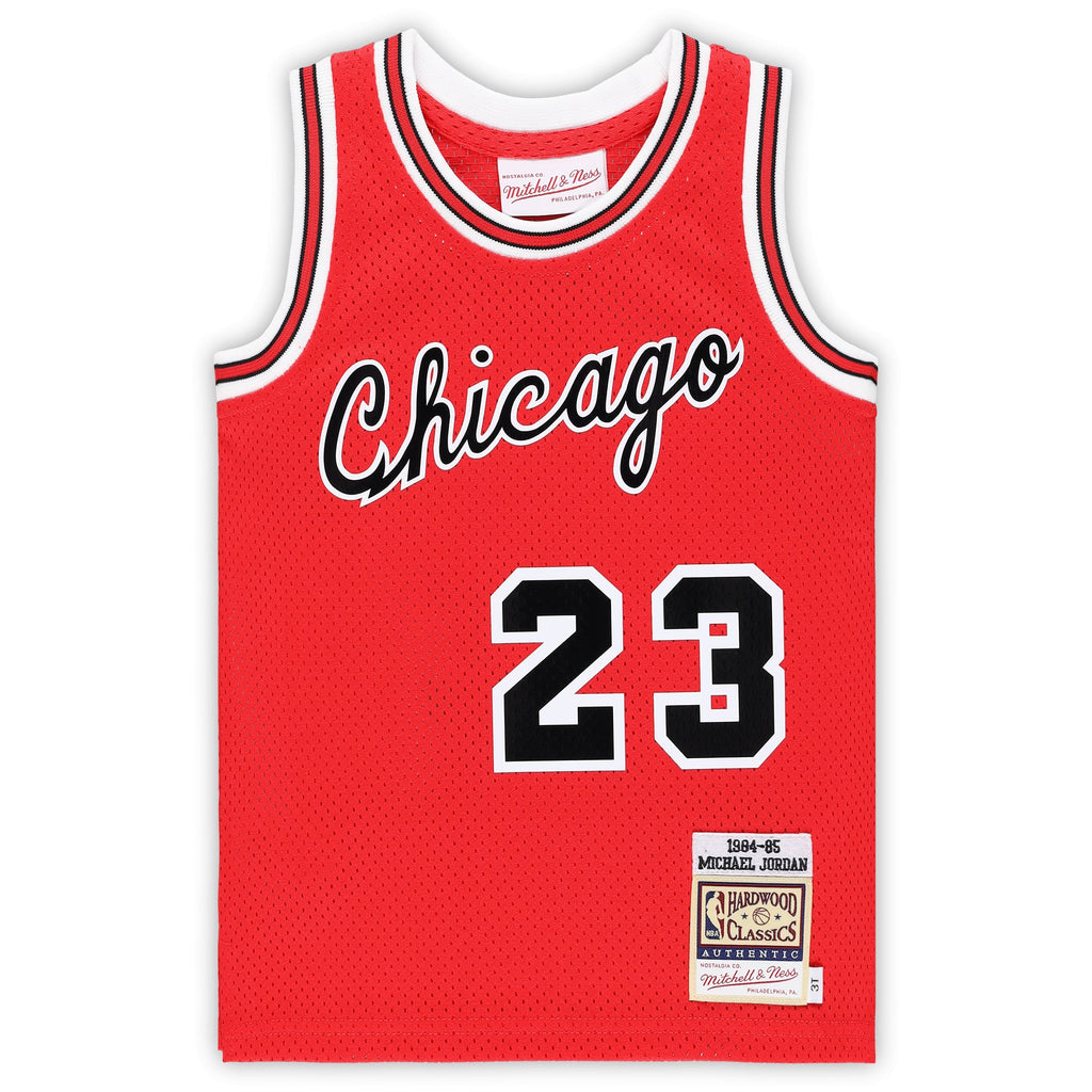 Infant Chicago Bulls Michael Jordan Mitchell & Ness Red 1984/85 Hardwood Classics Authentic Jersey