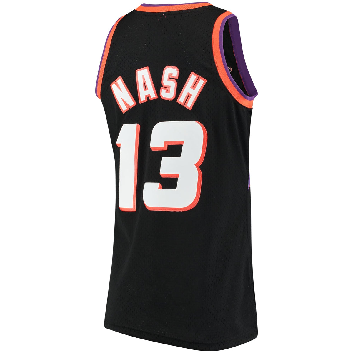 Men's Phoenix Suns Steve Nash Mitchell & Ness Black 1996/97 Hardwood Classics Swingman Jersey