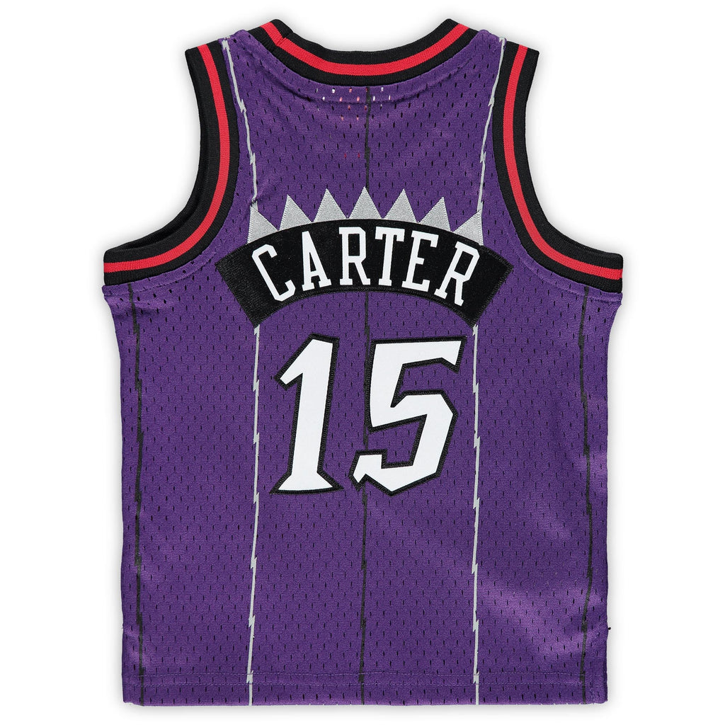 Infant Toronto Raptors Vince Carter Mitchell & Ness Purple 1998/99 Hardwood Classics Retired Player Jersey