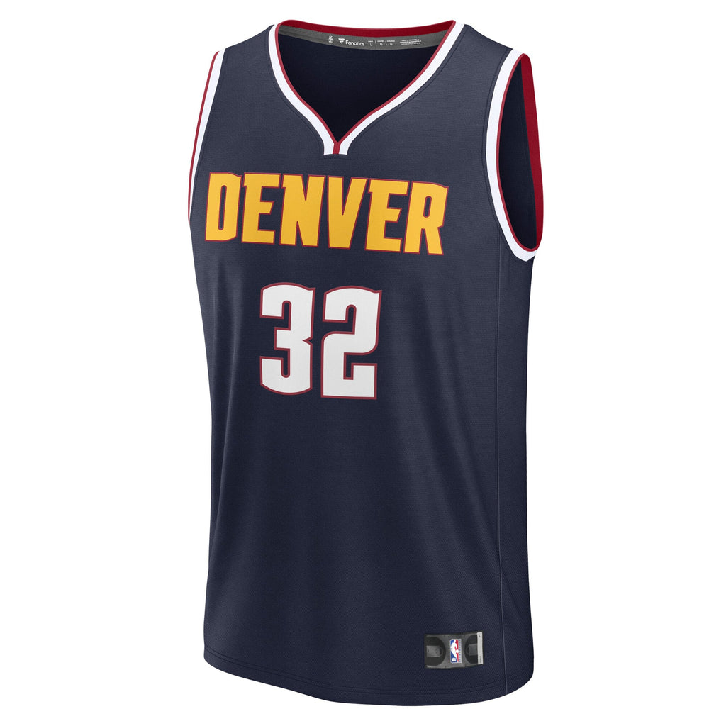 Men's Denver Nuggets Aaron Gordon Fanatics Navy Fast Break Replica Jersey - Icon Edition