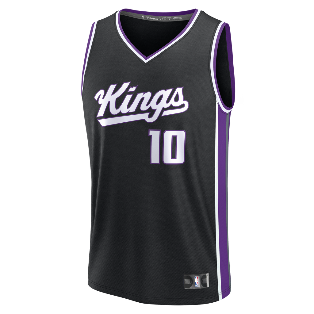 Men's Sacramento Kings DeMar DeRozan Fanatics Black Fast Break Replica Player Jersey - Icon Edition