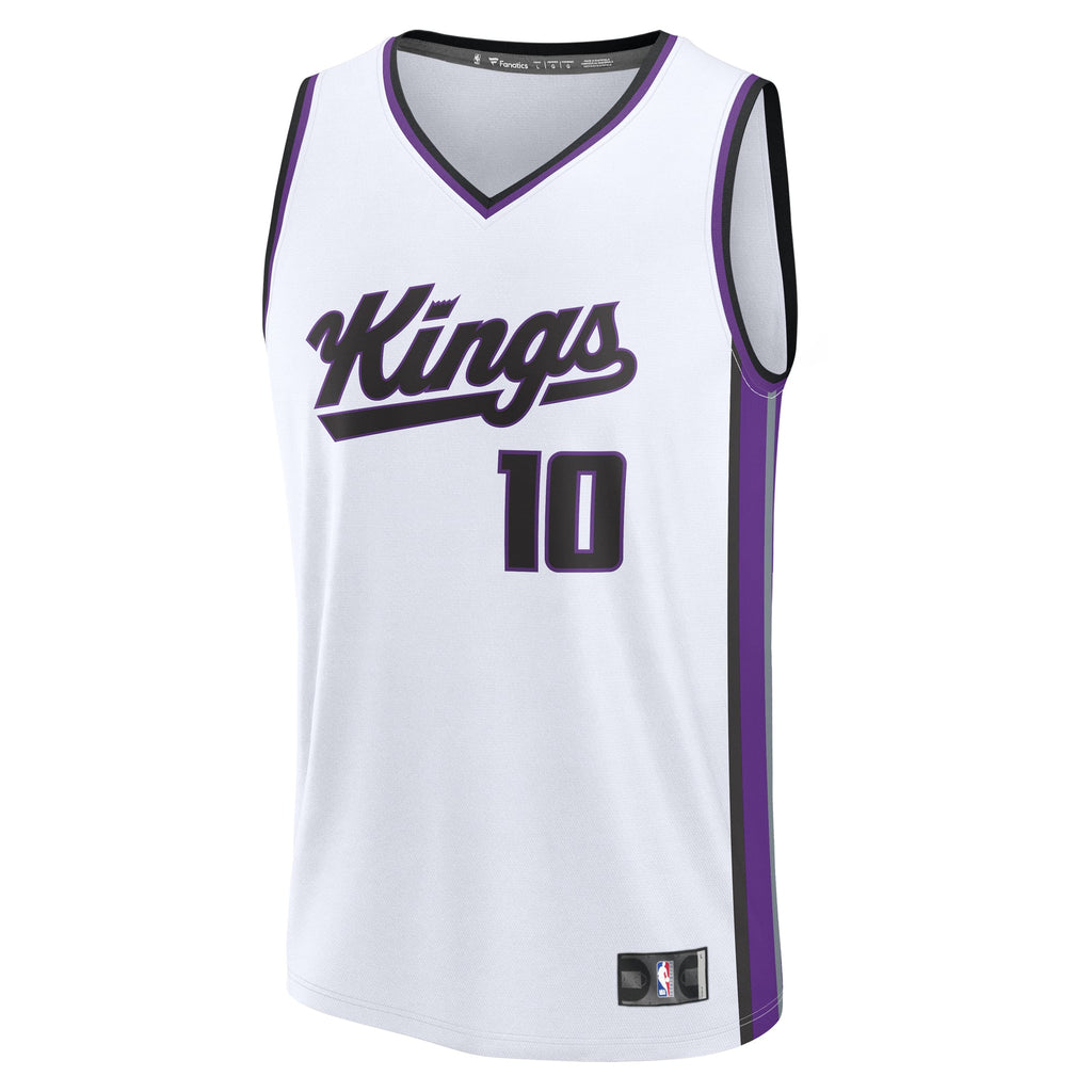 Men's Sacramento Kings DeMar DeRozan Fanatics White Fast Break Replica Player Jersey - Association Edition
