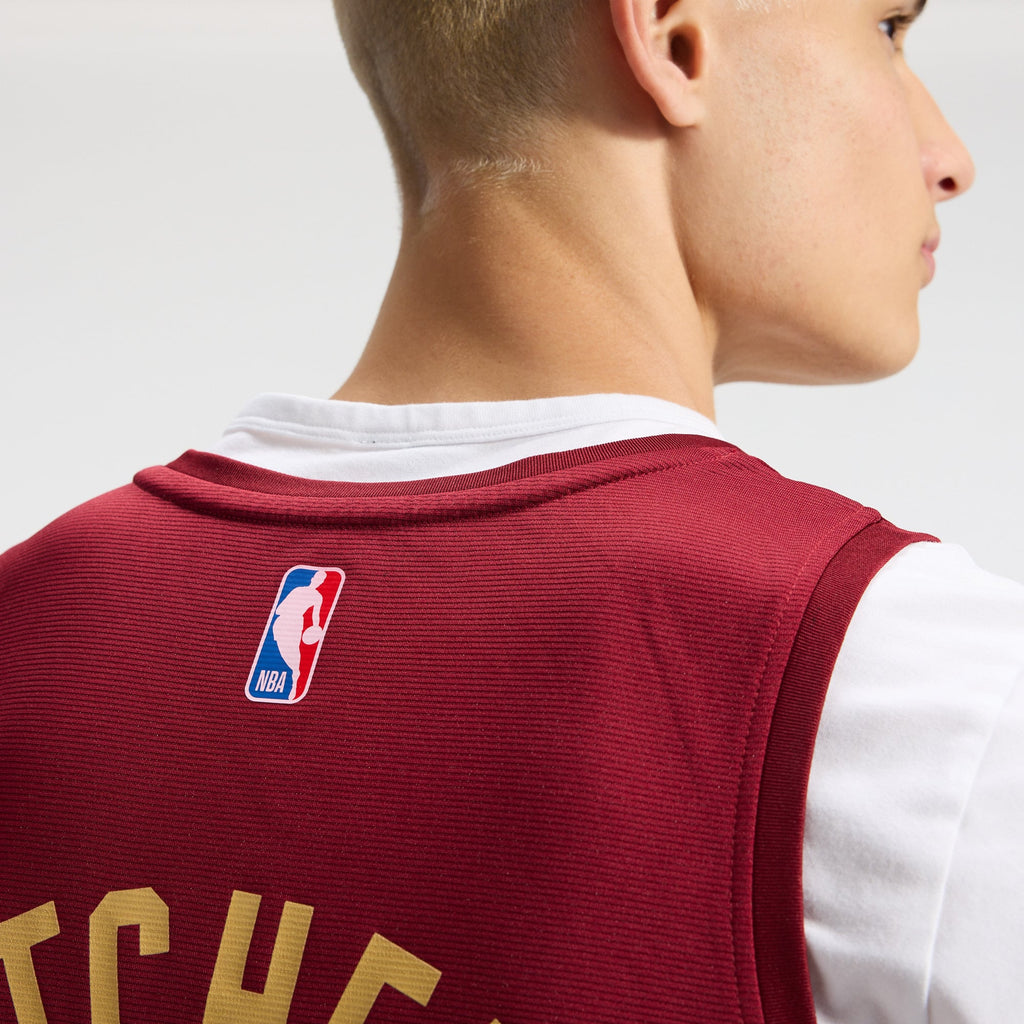 Men's Cleveland Cavaliers Donovan Mitchell Fanatics Wine Fast Break Replica Jersey - Icon Edition
