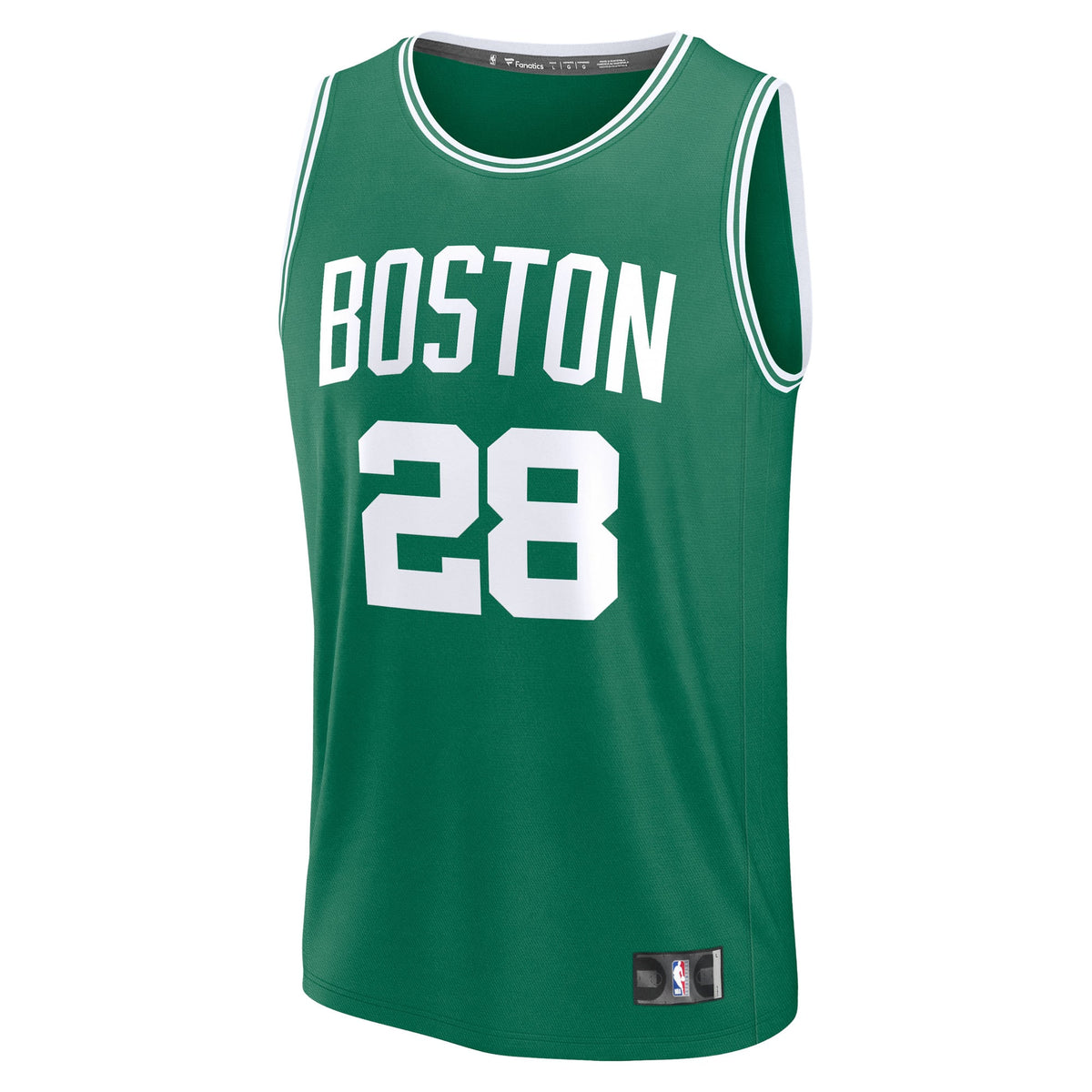 Men's Boston Celtics Hugo Gonzalez Fanatics Kelly Green 2025 NBA Draft First Round Pick Fast Break Replica Jersey - Icon Edition