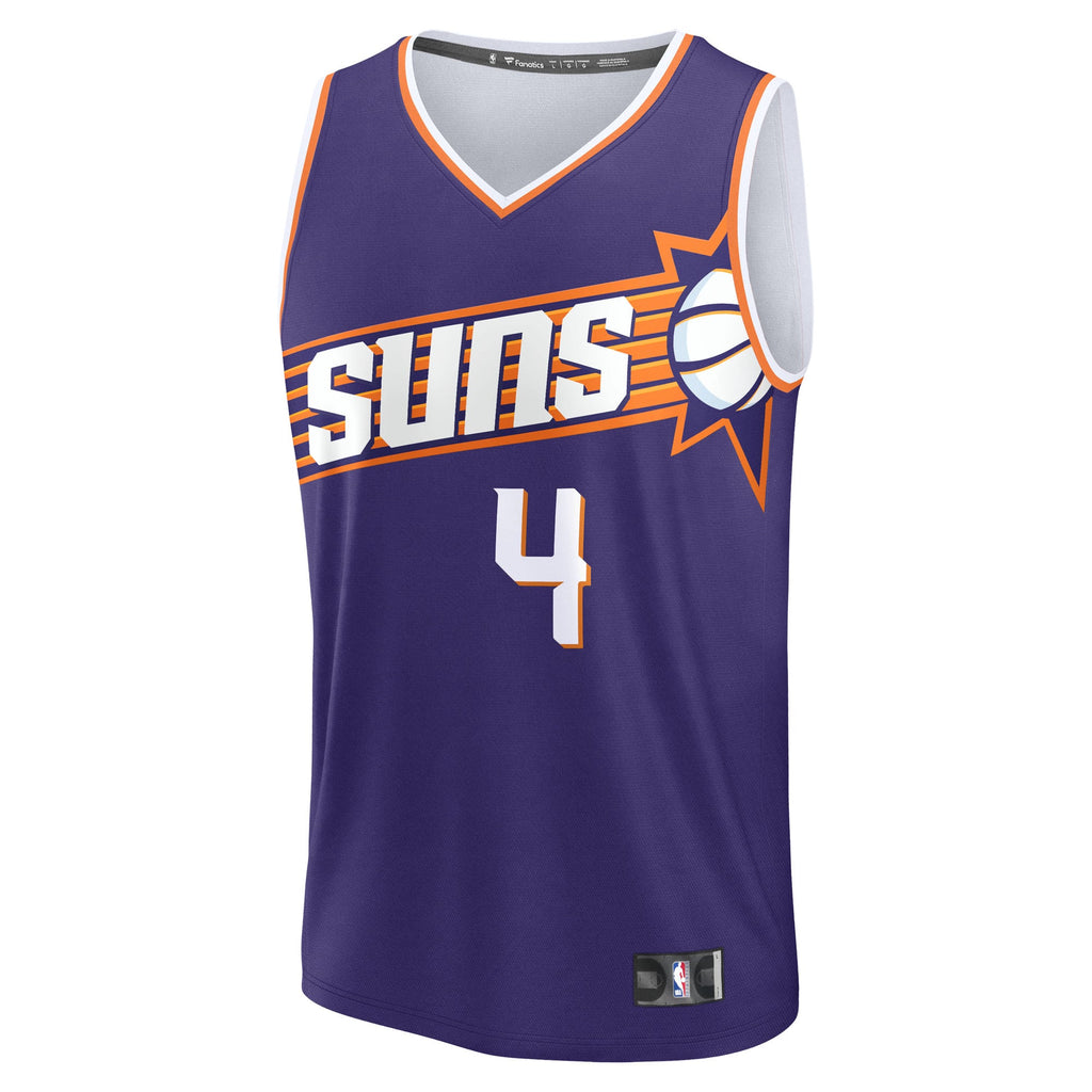 Men's Phoenix Suns Jalen Green Fanatics Purple Fast Break Replica Jersey - Icon Edition