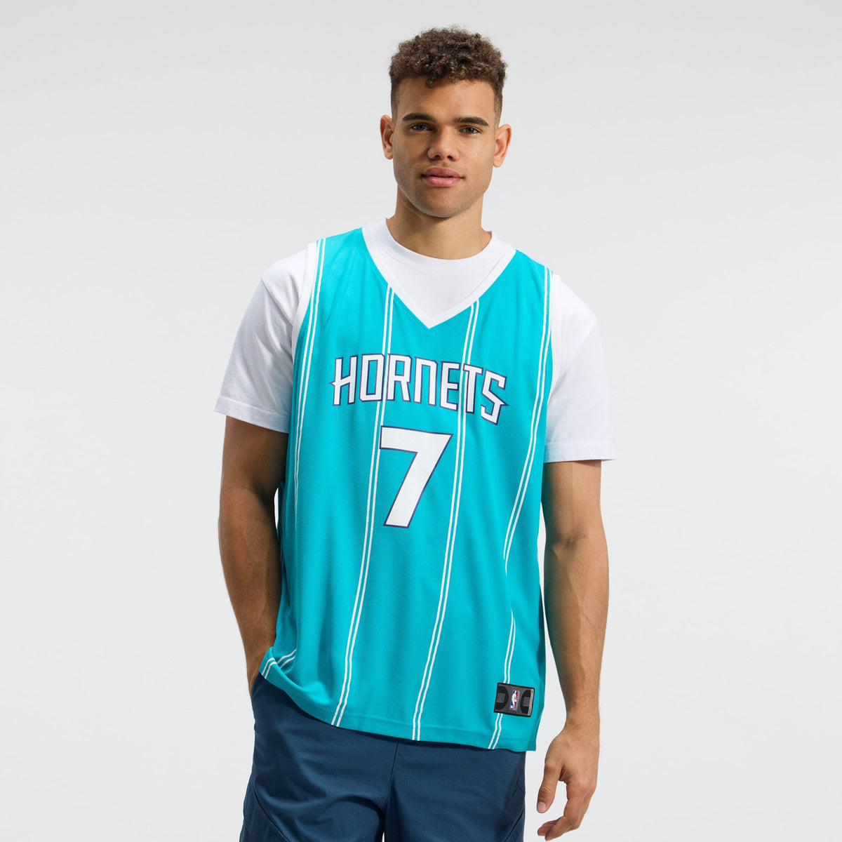 Men's Charlotte Hornets Kon Knueppel Fanatics Teal 2025 NBA Draft First Round Pick Fast Break Replica Jersey - Icon Edition