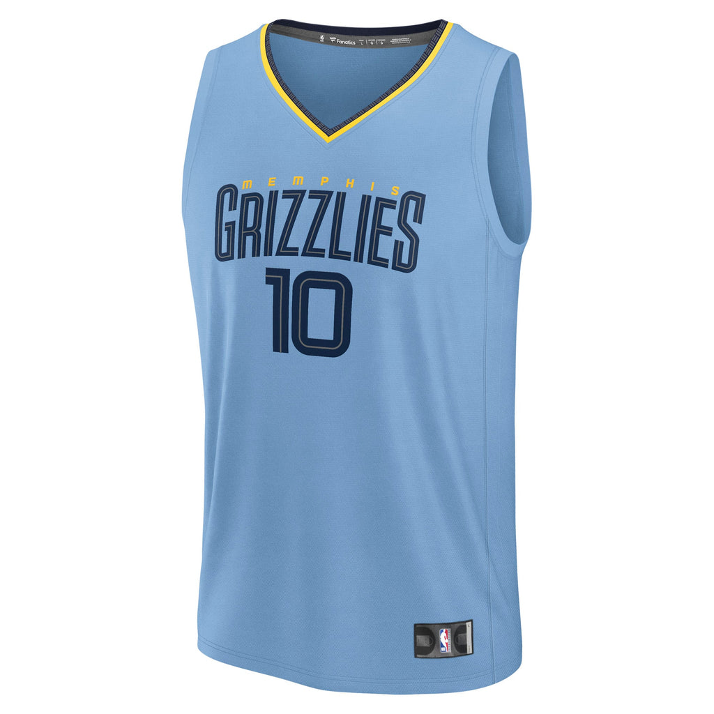 Men's Memphis Grizzlies Luke Kennard Fanatics Light Blue Fast Break Replica Player Jersey - Statement Edition