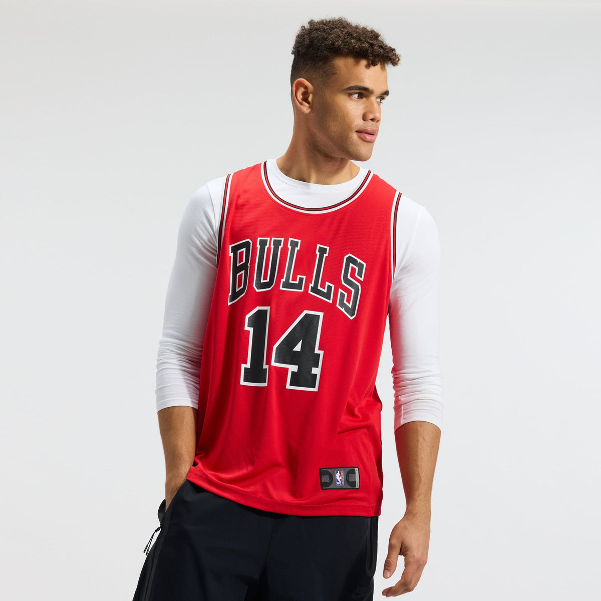 Men's Chicago Bulls Matas Buzelis Fanatics Red Fast Break Replica Player Jersey - Icon Edition