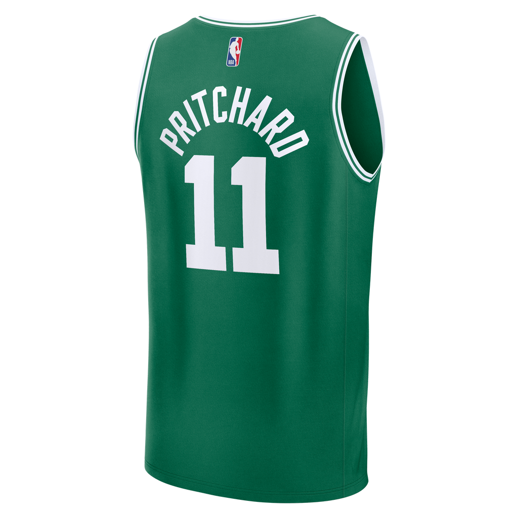 Men's Boston Celtics Payton Pritchard Fanatics Kelly Green Fast Break Replica Jersey - Icon Edition
