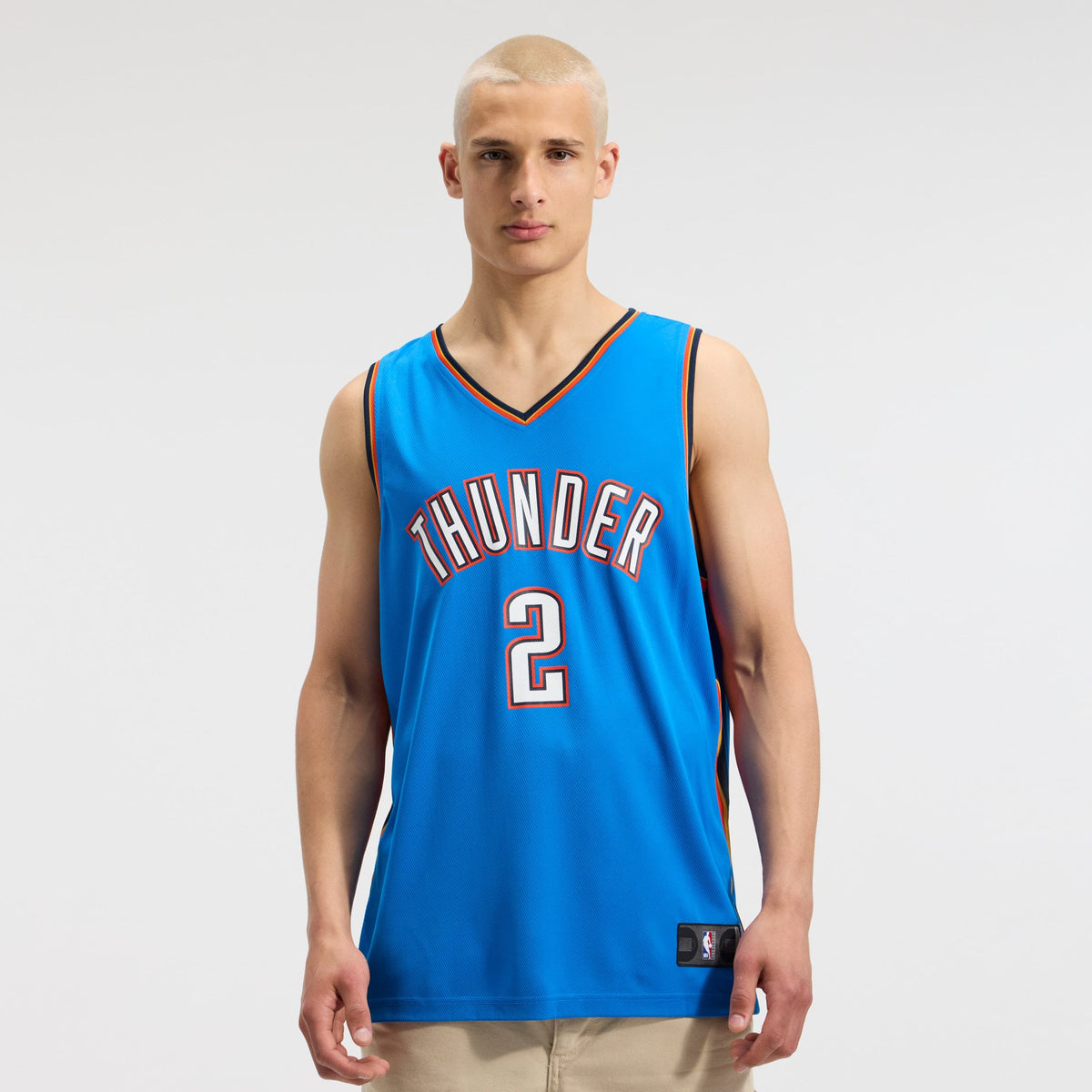 Men's Oklahoma City Thunder Shai Gilgeous-Alexander Fanatics Blue Fast Break Replica Player Jersey - Icon Edition
