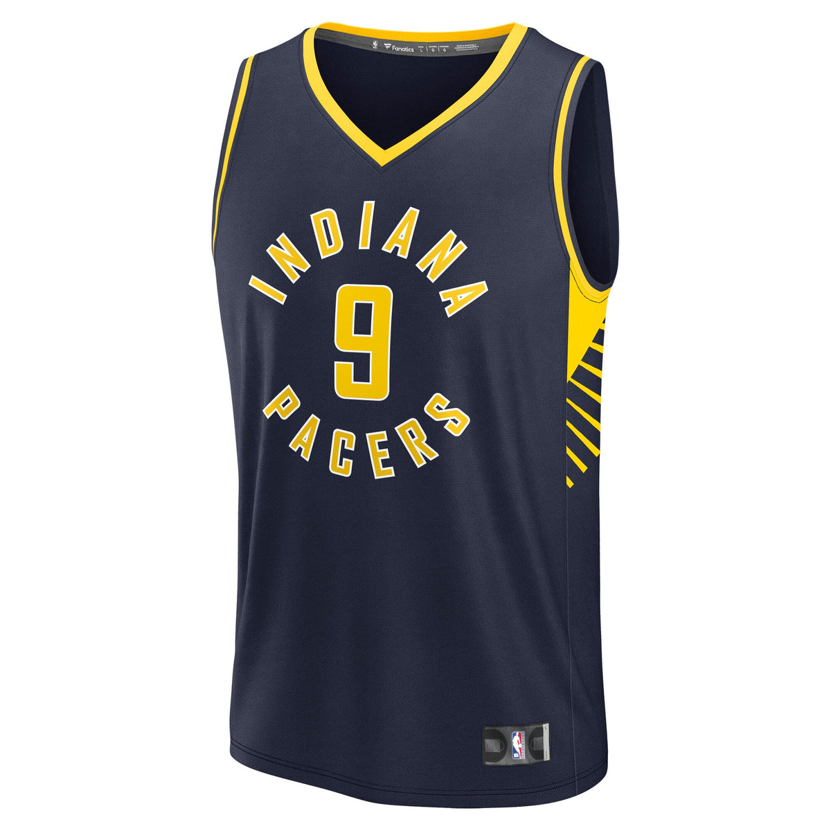 Men's Indiana Pacers T.J. McConnell Fanatics Navy Fast Break Replica Jersey - Icon Edition