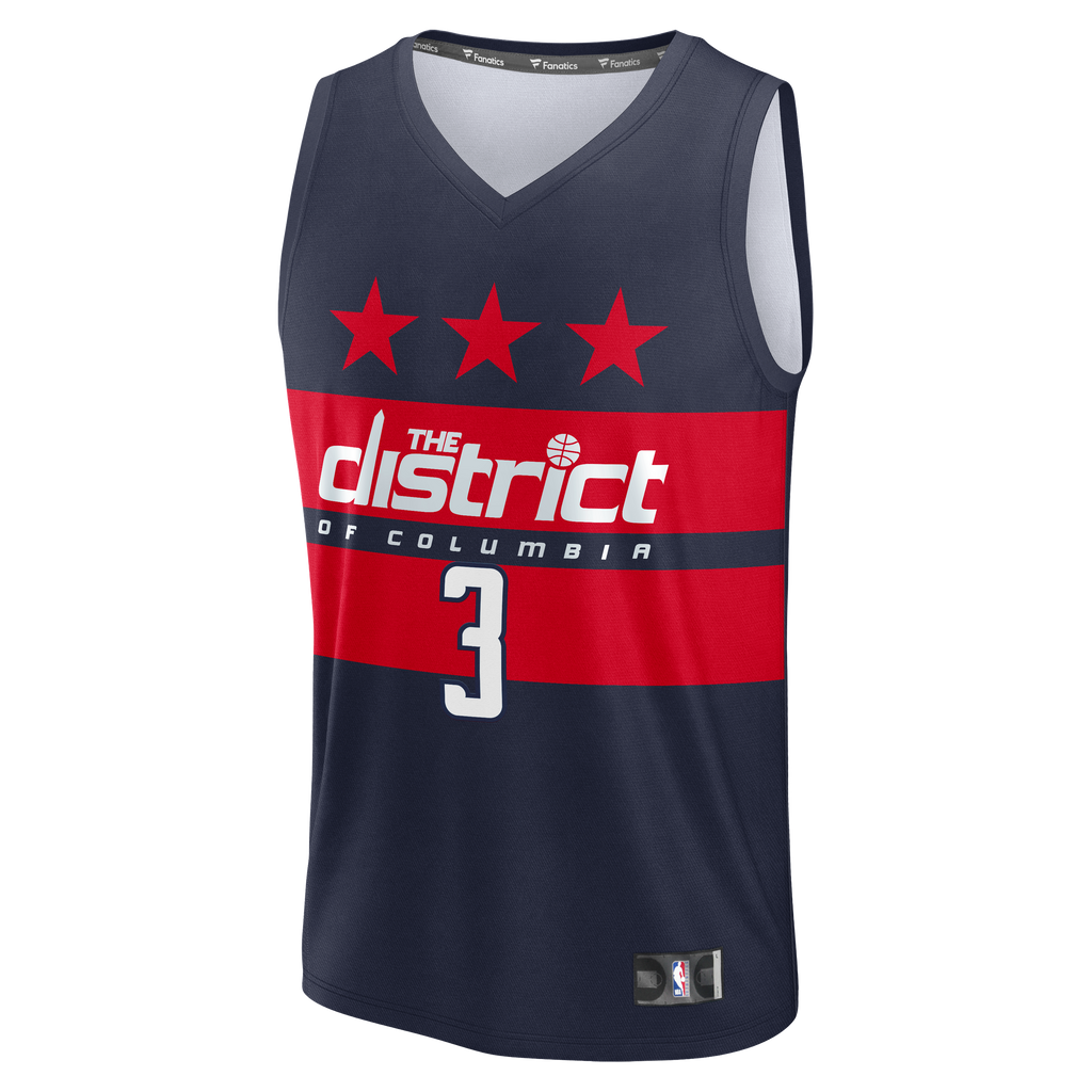 Men's Washington Wizards Trae Young Fanatics Navy Fast Break - Statement Edition