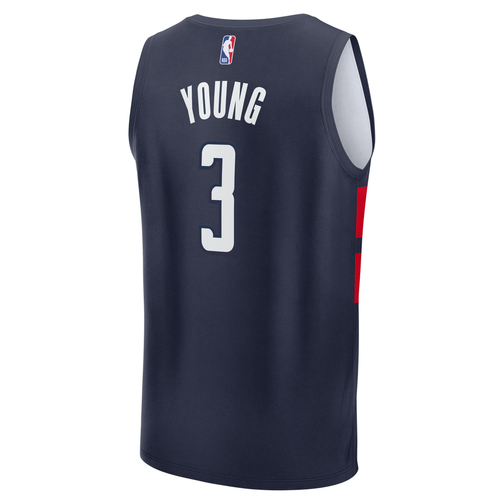 Men's Washington Wizards Trae Young Fanatics Navy Fast Break - Statement Edition