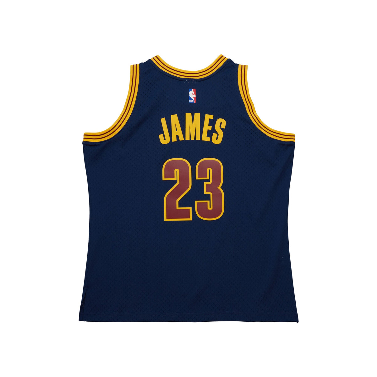 Men's Cleveland Cavaliers LeBron James Mitchell & Ness Navy Big & Tall Hardwood Classics 2008-09 Swingman Jersey