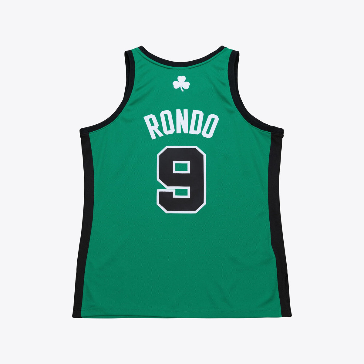 Men's Boston Celtics Rajon Rondo Mitchell & Ness Kelly Green 2007-08 Hardwood Classics Authentic Jersey