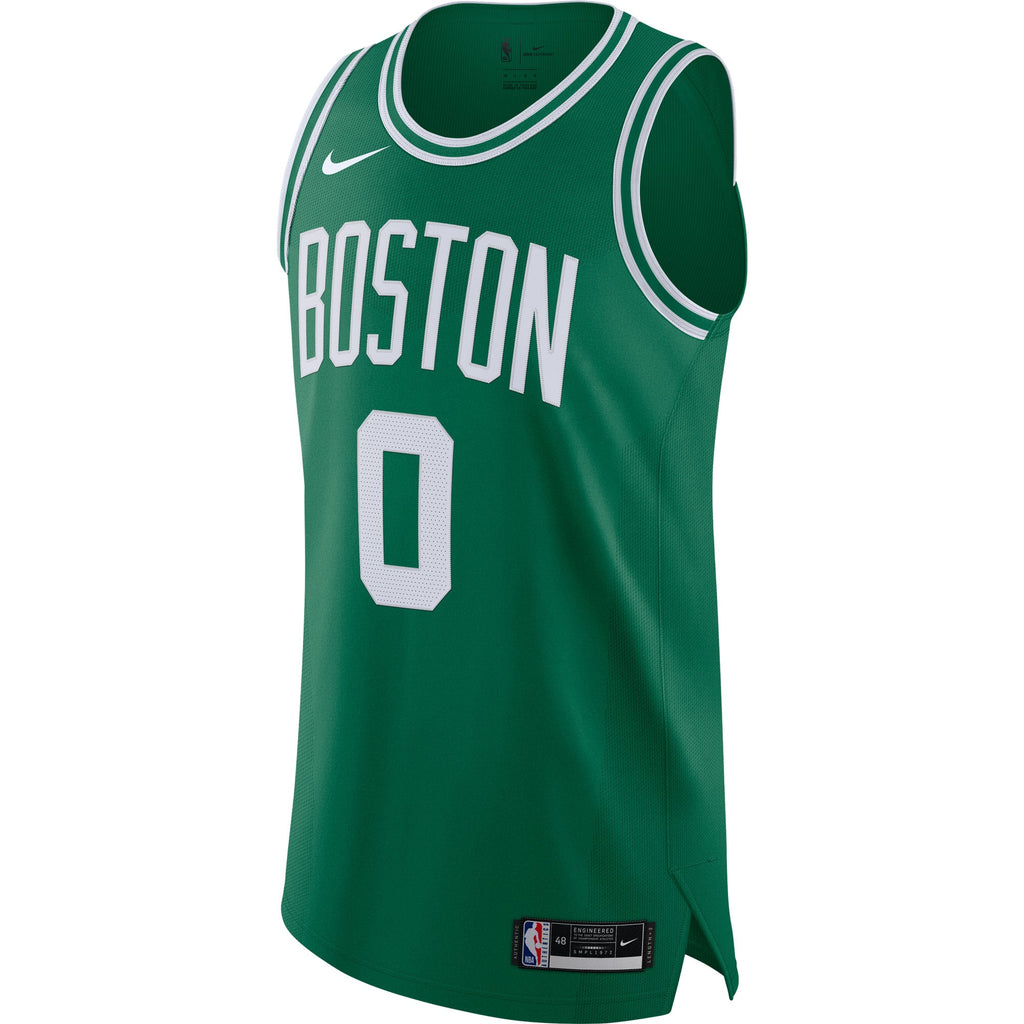 Men's Boston Celtics Jayson Tatum Nike Kelly Green Authentic Jersey - Icon Edition