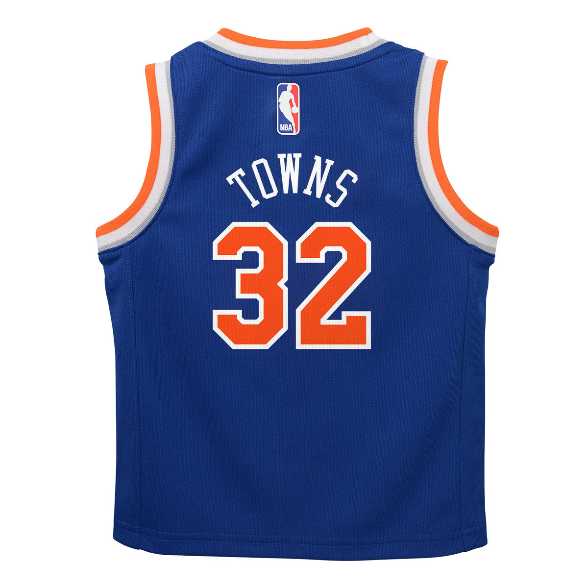 Preschool New York Knicks Karl-Anthony Towns Nike Blue Replica Swingman Jersey - Icon Edition