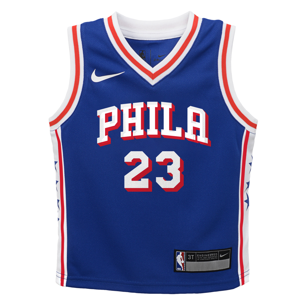 Preschool Philadelphia 76ers LeBron James Nike Royal Swingman Swingman Jersey - Icon Edition
