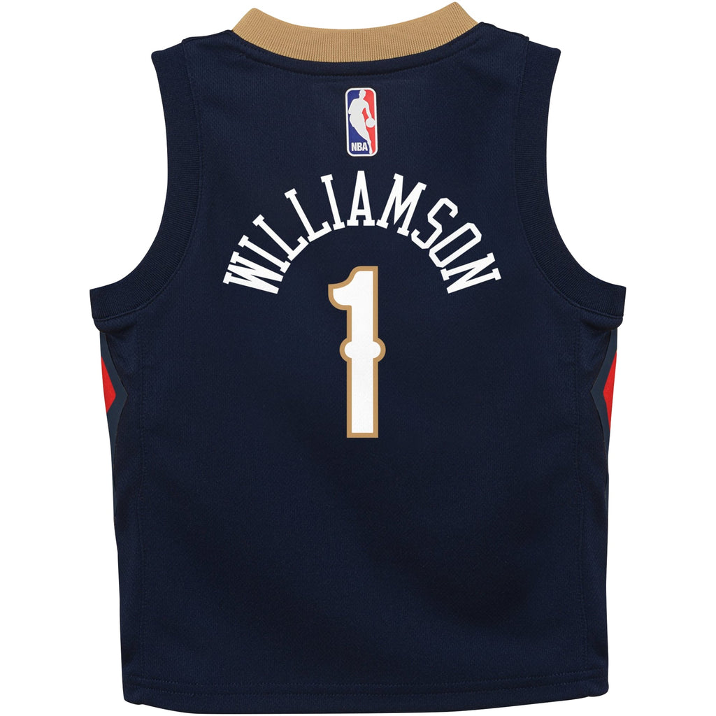 Toddler New Orleans Pelicans Zion Williamson Nike Navy Swingman Player Jersey - Icon Edition