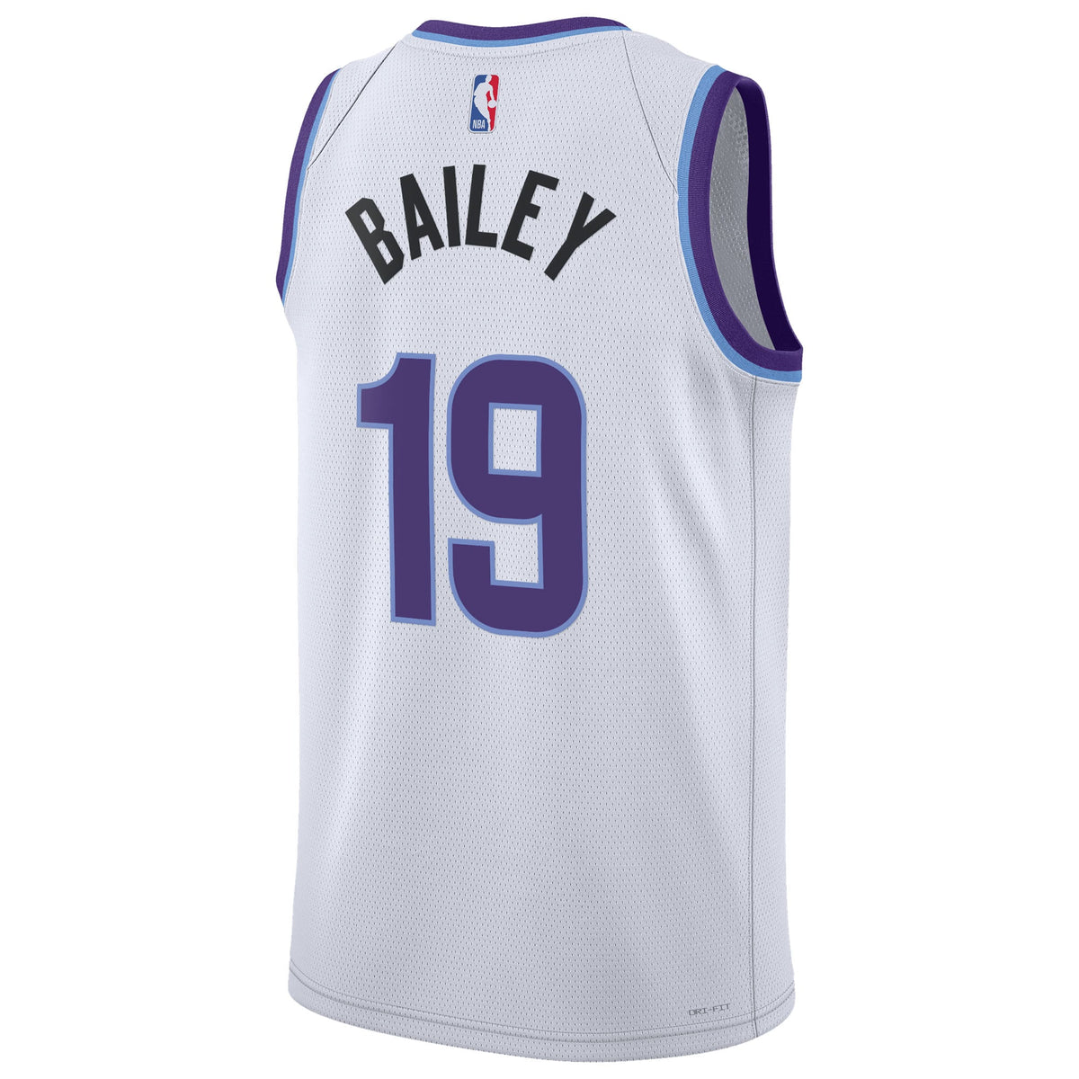 Unisex Utah Jazz Ace Bailey Nike White Swingman Jersey - Association Edition