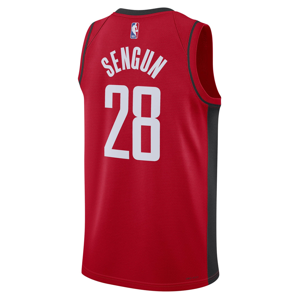 Unisex Houston Rockets Alperen Sengun Nike Red Swingman Jersey - Icon Edition