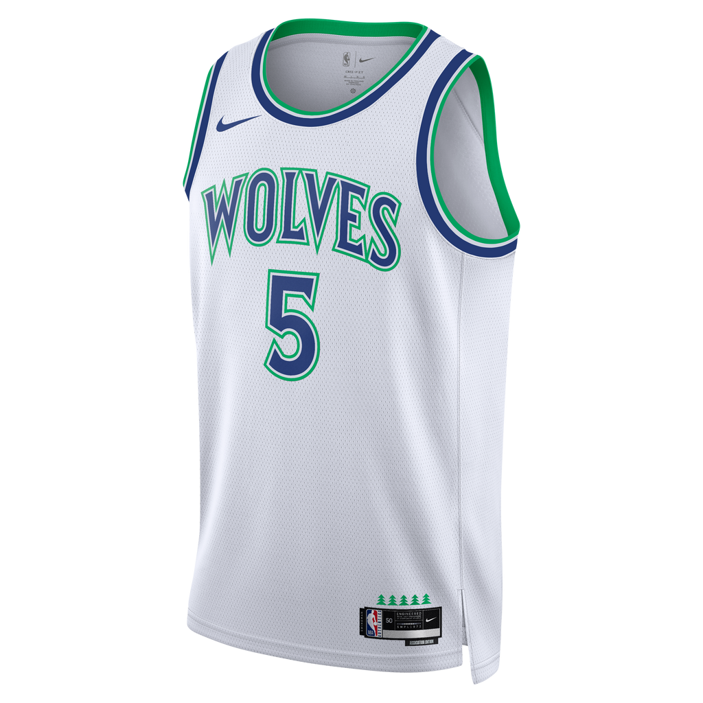 Unisex Minnesota Timberwolves Anthony Edwards Nike White Swingman Jersey - Association Edition