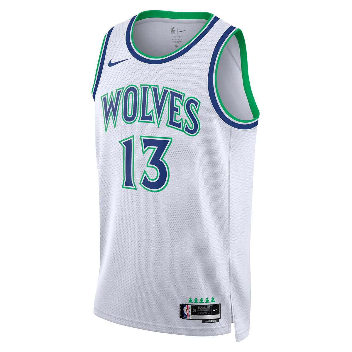 Unisex Minnesota Timberwolves Ayo Dosunmu Nike White Swingman Jersey - Association Edition