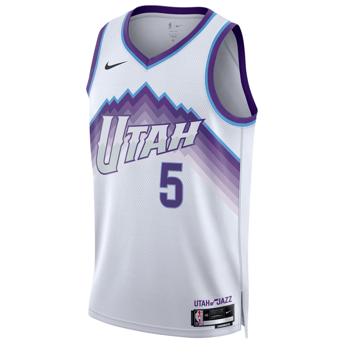 Unisex Utah Jazz Cody Williams Nike White Swingman Jersey - Association Edition