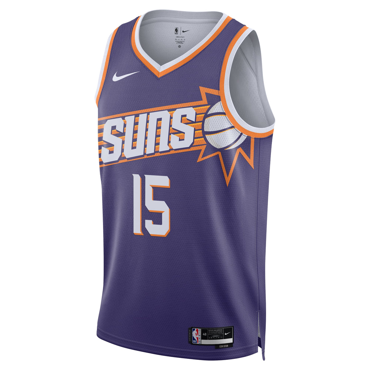 Unisex Phoenix Suns Devin Booker Nike Purple Swingman Player Jersey - Icon Edition