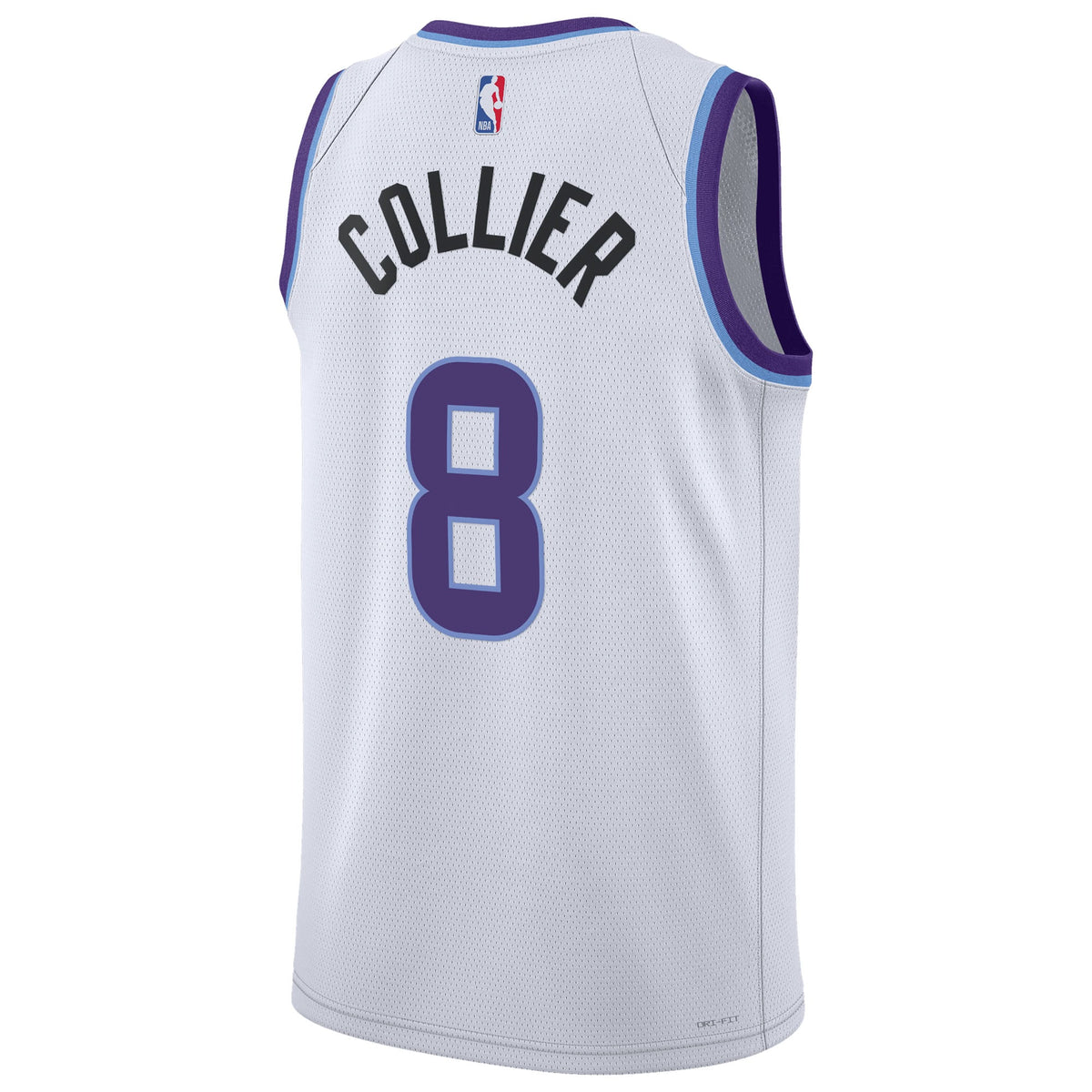 Unisex Utah Jazz Isaiah Collier Nike White Swingman Jersey - Association Edition
