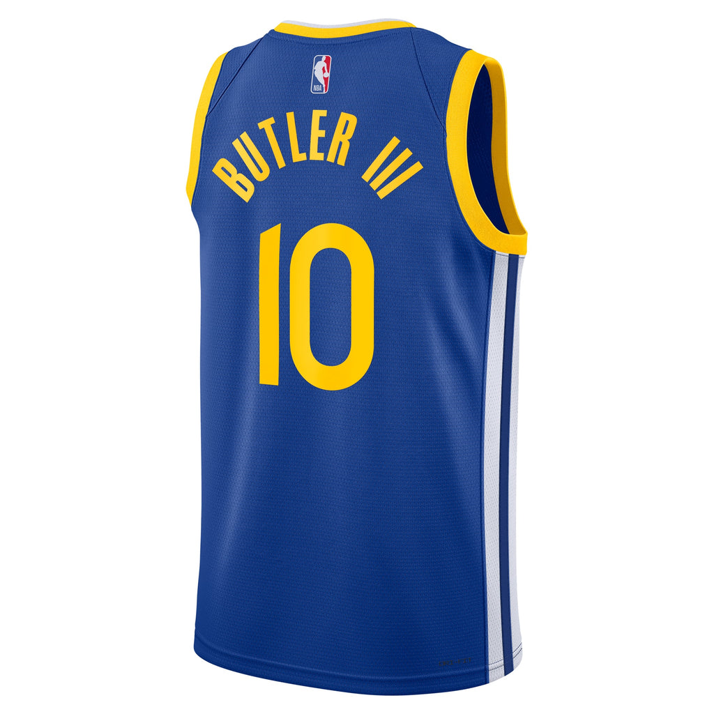Unisex Golden State Warriors Jimmy Butler Nike Royal Swingman Jersey - Icon Edition