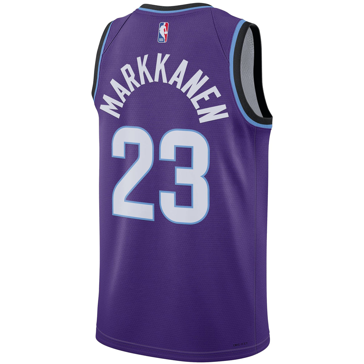 Unisex Utah Jazz Lauri Markkanen Nike Purple Swingman Jersey - Icon Edition