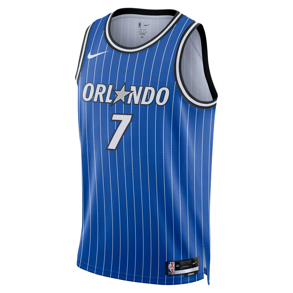 Unisex Orlando Magic Nikola Vučević Nike Blue Swingman Jersey - Icon Edition