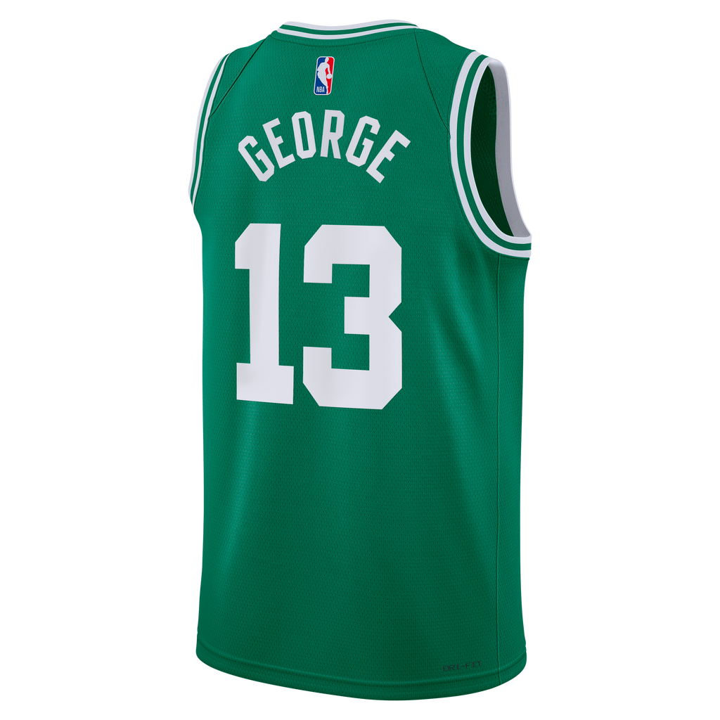 Unisex Boston Celtics Paul George Nike Kelly Green Swingman Jersey - Icon Edition
