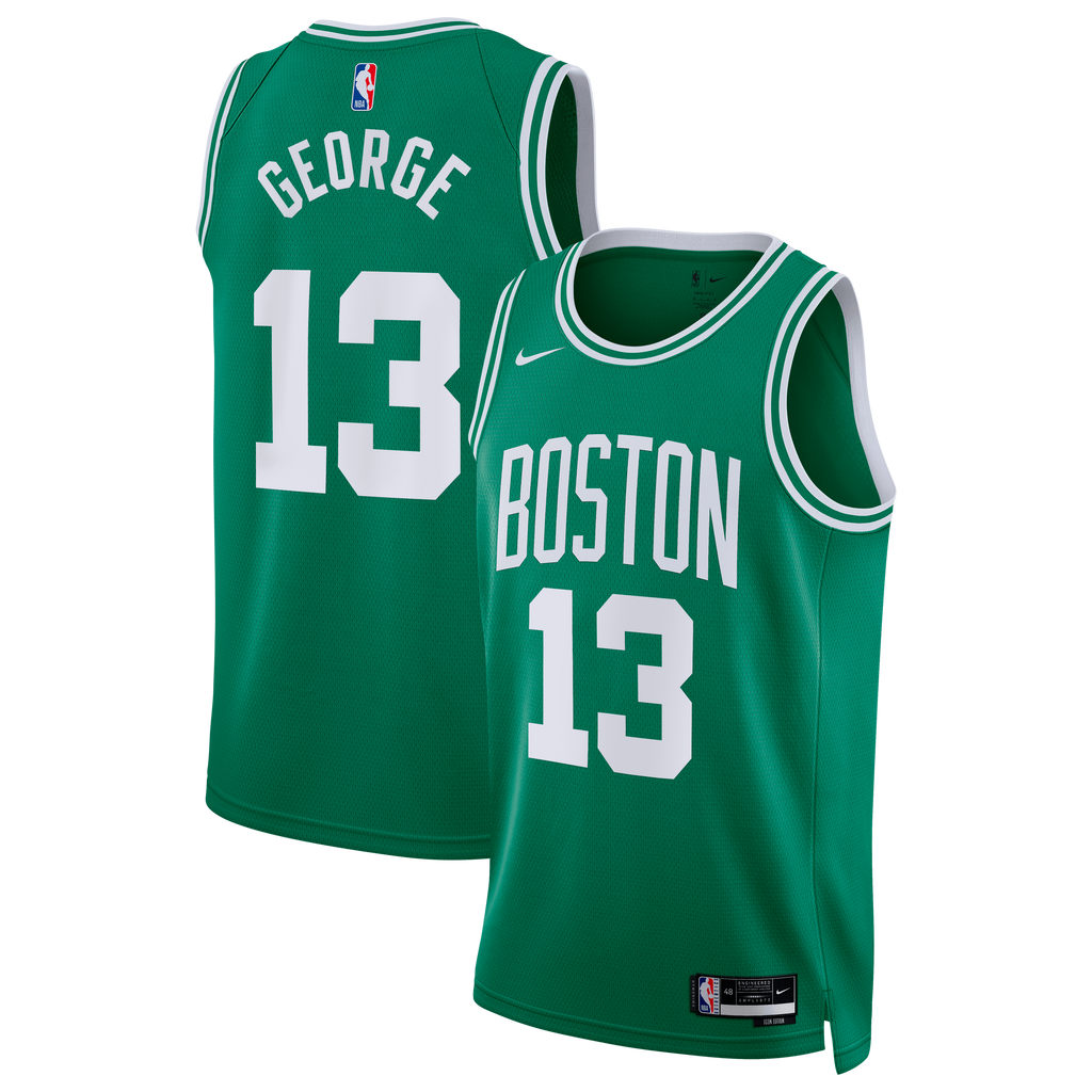 Unisex Boston Celtics Paul George Nike Kelly Green Swingman Jersey - Icon Edition