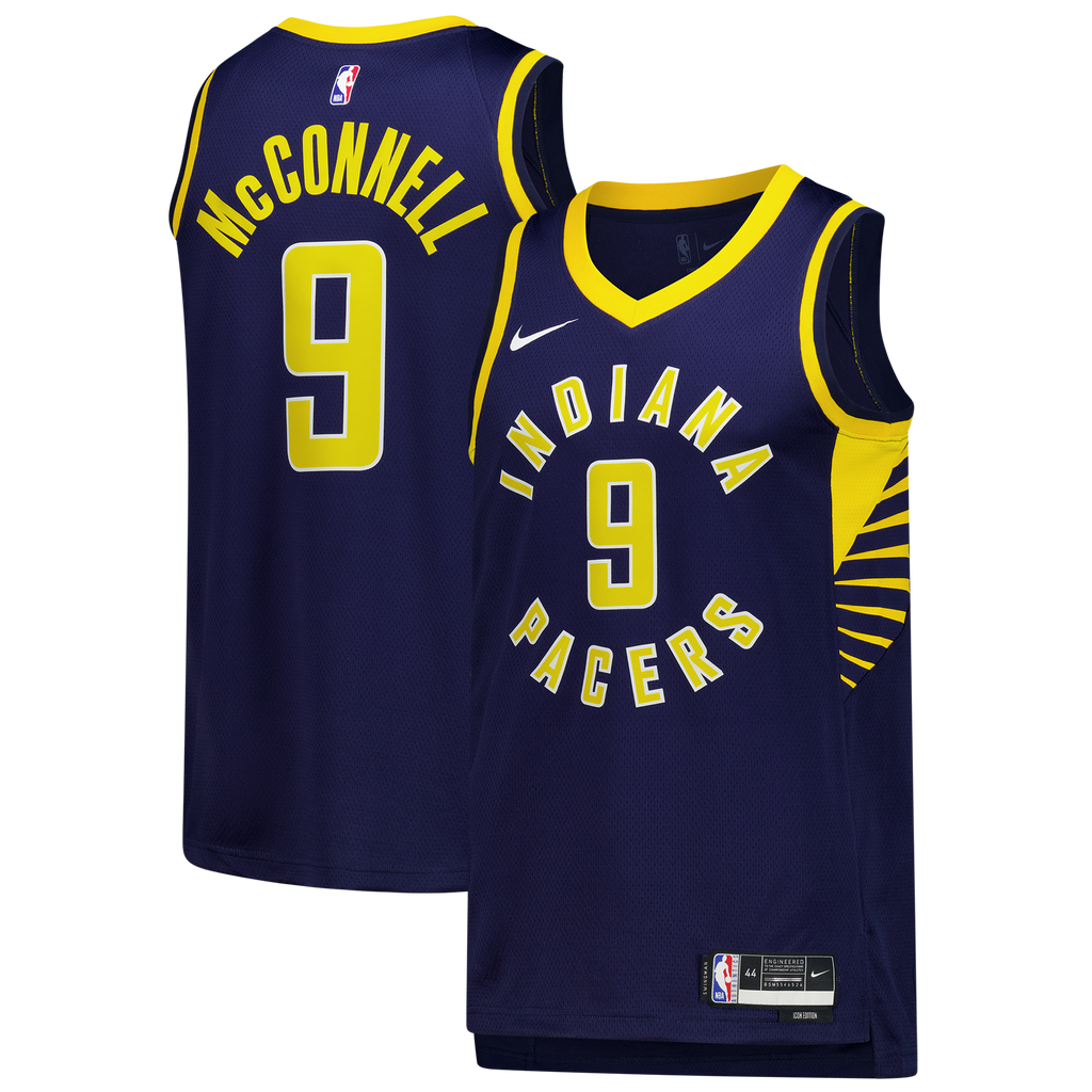 Unisex Indiana Pacers T.J. McConnell Nike Navy Swingman Jersey - Icon Edition