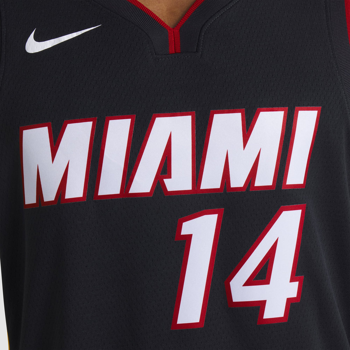 Unisex Miami Heat Tyler Herro Nike Black Swingman Jersey - Icon Edition