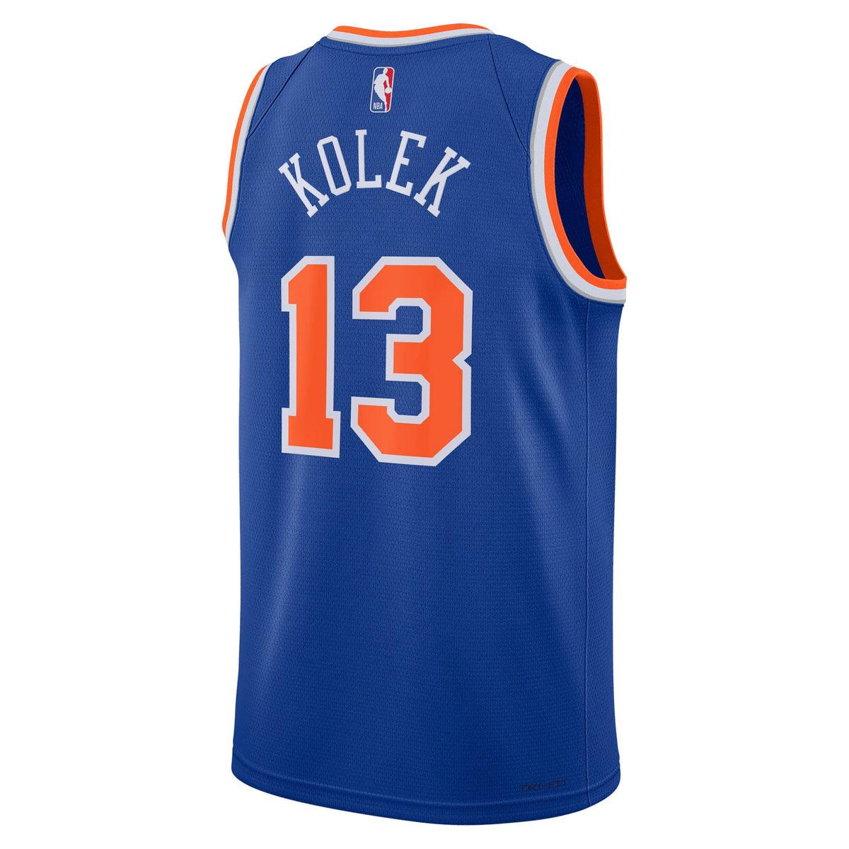 Unisex New York Knicks Tyler Kolek Nike Blue Swingman Jersey - Icon Edition