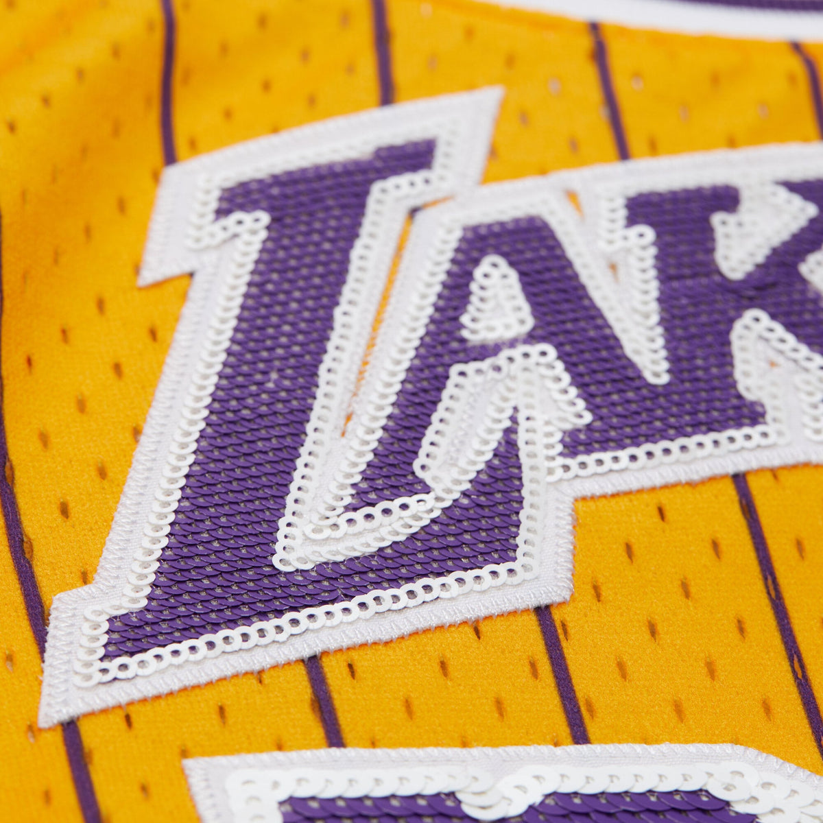Women's Los Angeles Lakers Magic Johnson Mitchell & Ness x DANNIJO Yellow Fashion Cropped Basketball Jersey