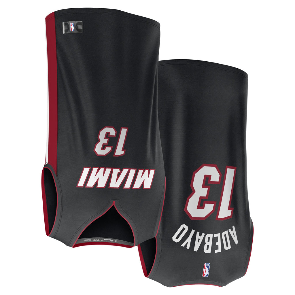 Youth Miami Heat Bam Adebayo Fanatics Black Fast Break Replica Player Jersey - Icon Edition