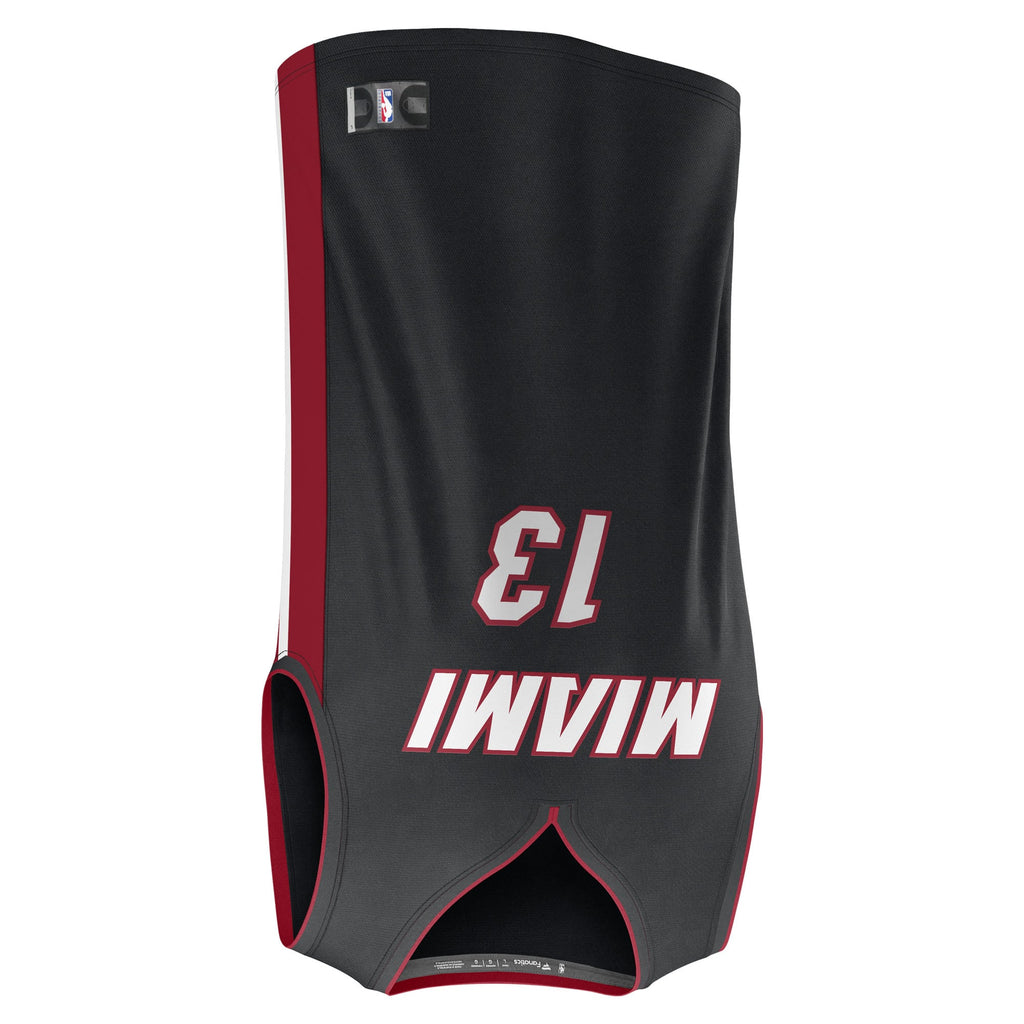 Youth Miami Heat Bam Adebayo Fanatics Black Fast Break Replica Player Jersey - Icon Edition