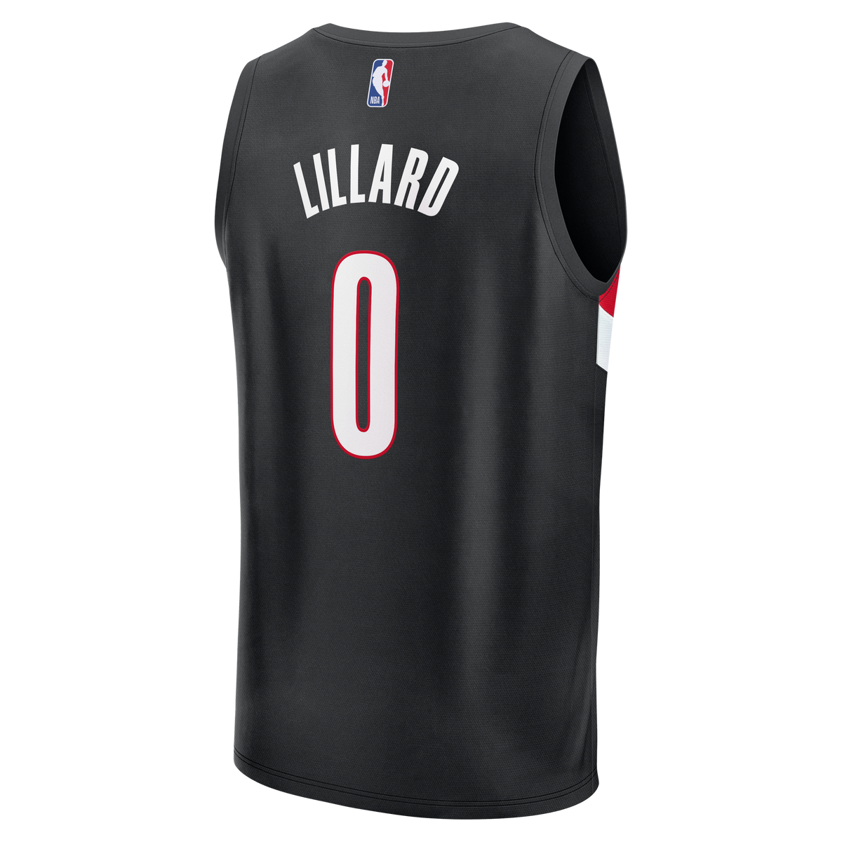 Youth Portland Trail Blazers Damian Lillard Fanatics Black Fast Break Replica Jersey - Icon Edition