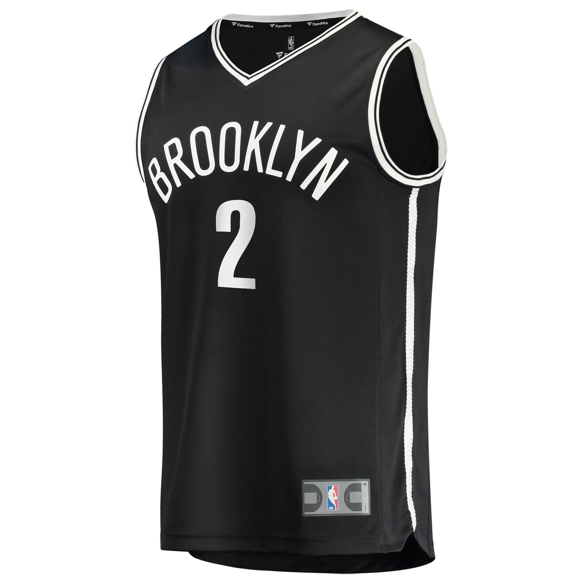 Youth Brooklyn Nets Daniel Wolf Fanatics Black Fast Break Replica Jersey - Icon Edition