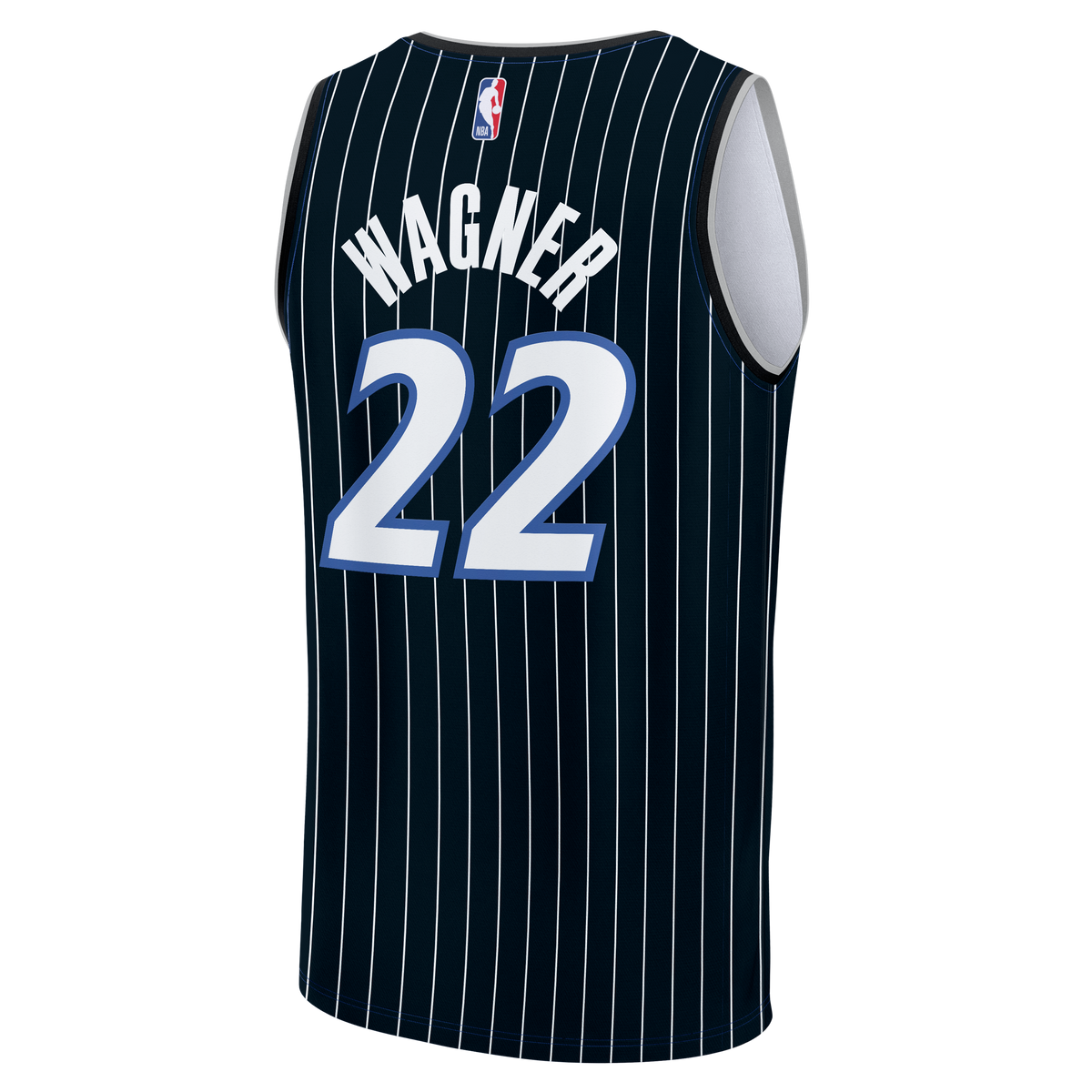 Youth Orlando Magic Franz Wagner Fanatics Black Fast Break Jersey - Statement Edition