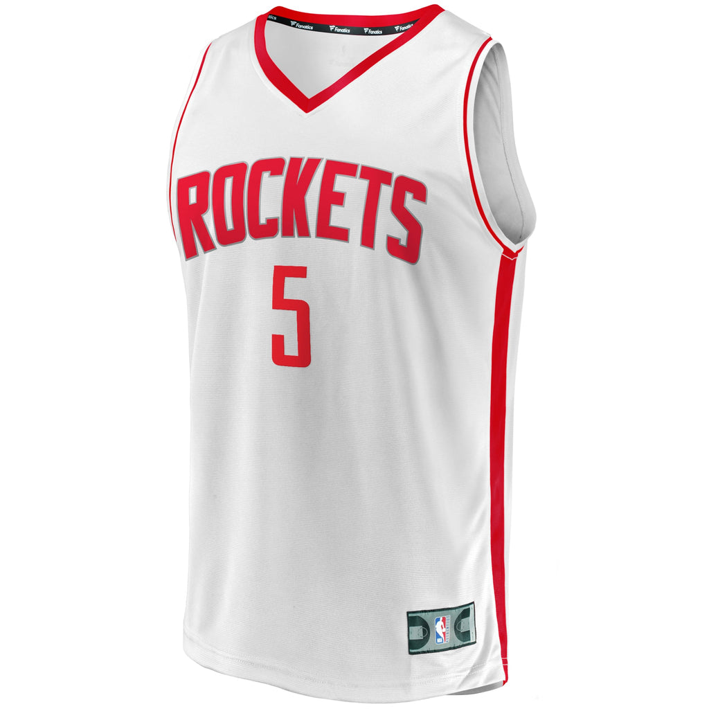 Youth Houston Rockets Fred VanVleet Fanatics White Fast Break Replica Player Jersey - Association Edition