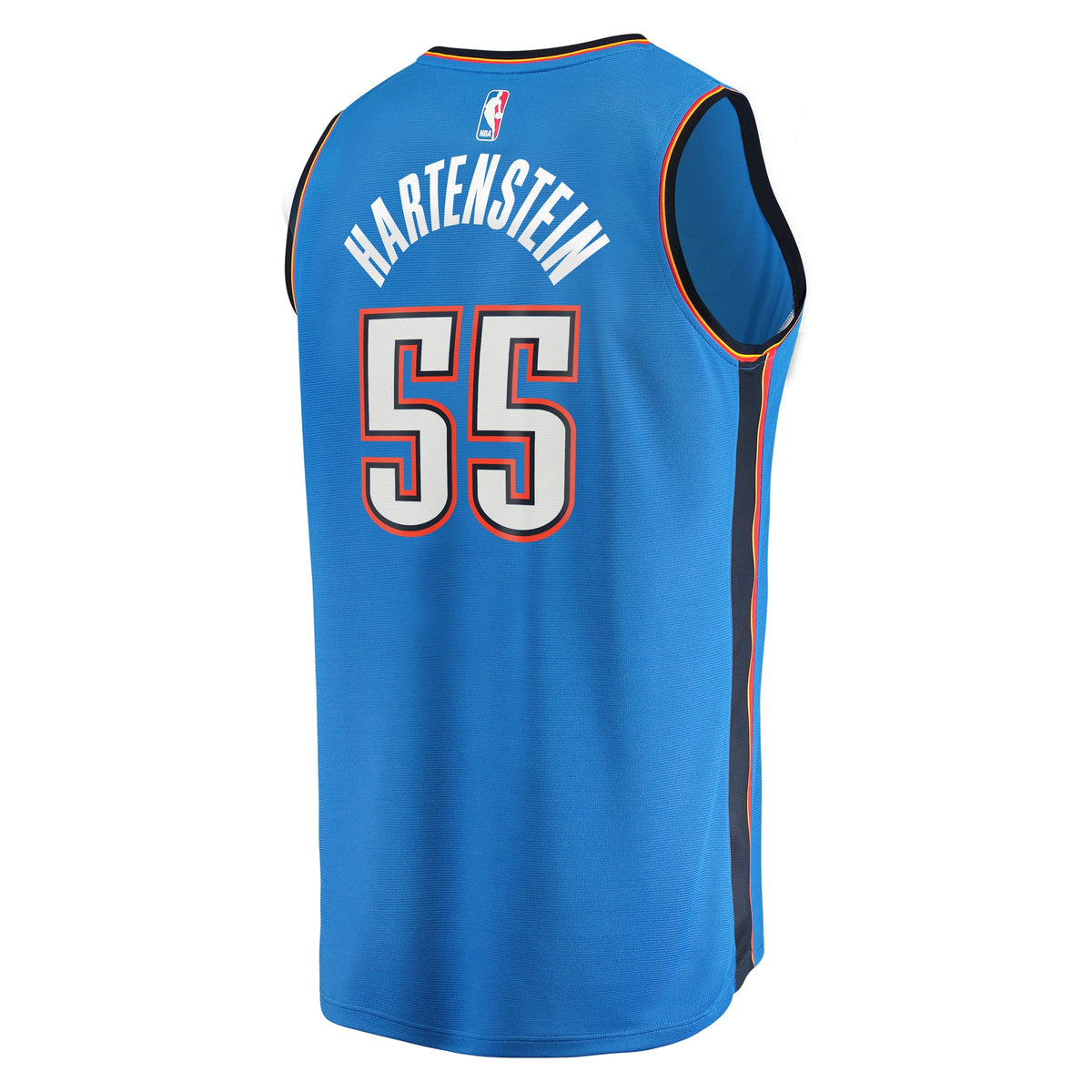 Youth Oklahoma City Thunder Isaiah Hartenstein Fanatics Blue Fast Break Replica Player Jersey - Icon Edition